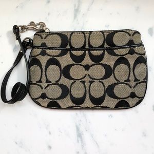 Coach wristlet